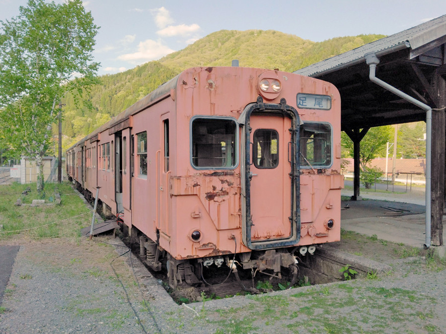 足尾駅保存車両の公開