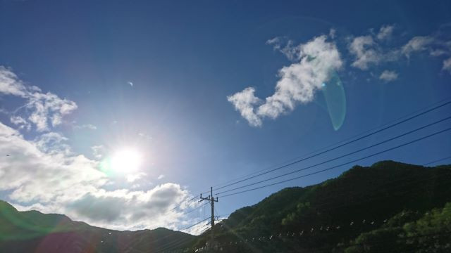 皐月の空