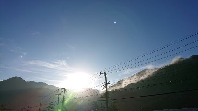 葉月の空