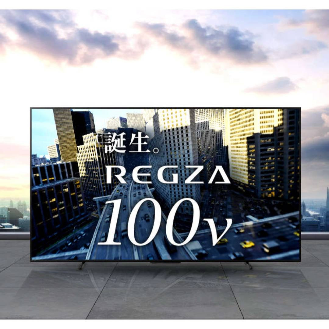 REGZAから100型の4K液晶ﾃﾚﾋﾞが来月12月にﾃﾞﾋﾞｭｰ決定😁