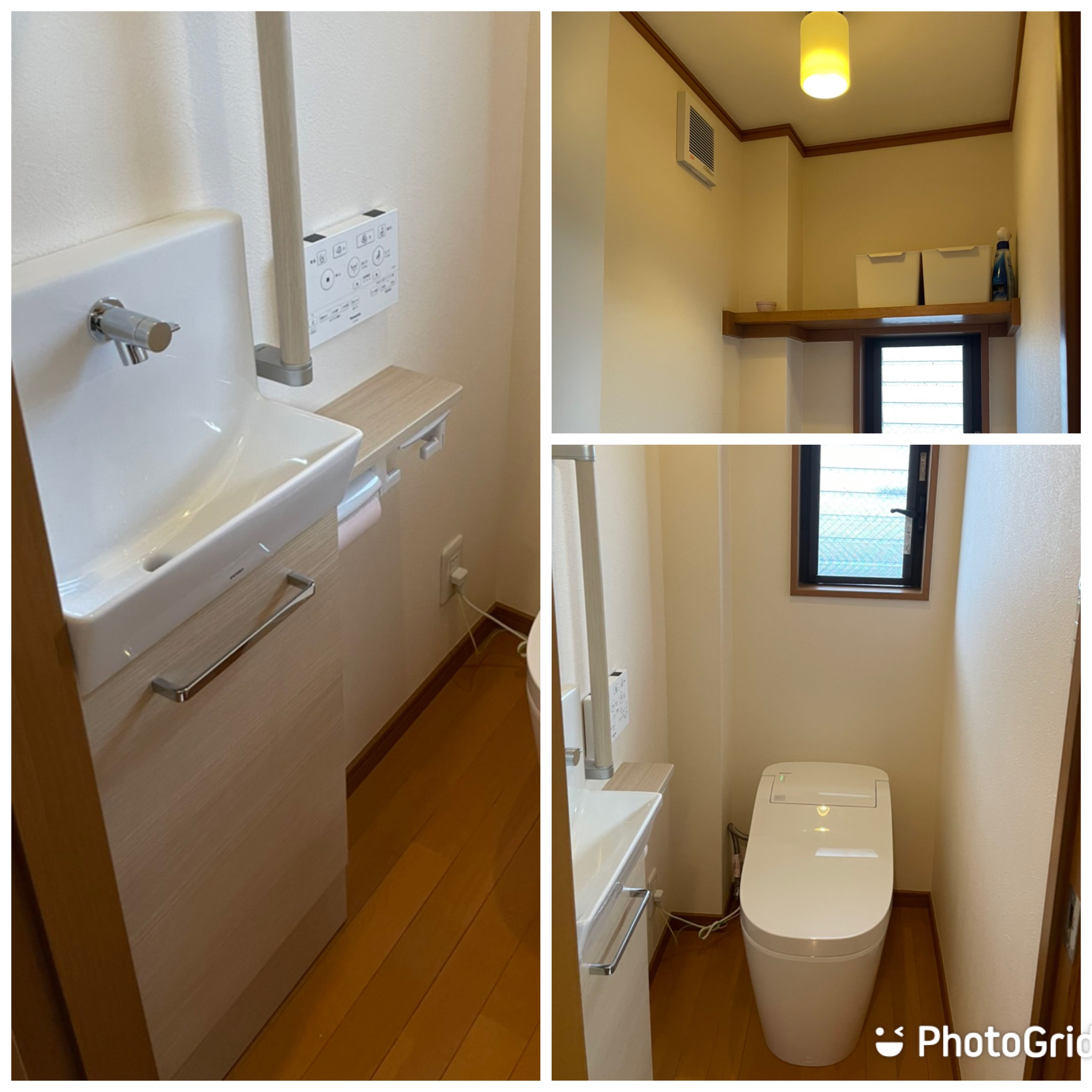 トイレのリフォームをさせて頂きました。