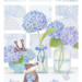 アナグマと紫陽花.jpg