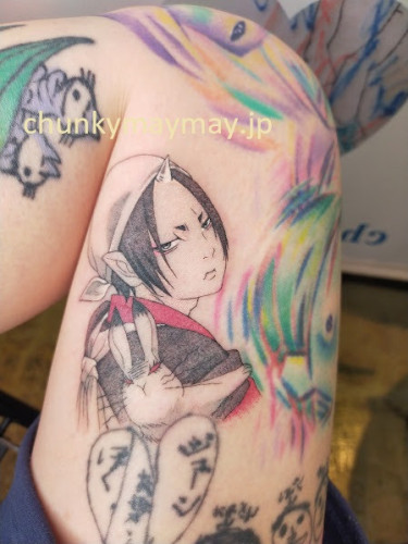 鬼灯の冷徹より鬼灯さんとからしちゃん