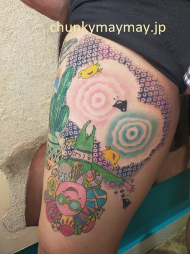 さくらぶと和柄ぐるぐる