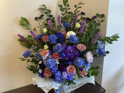 青系のお花