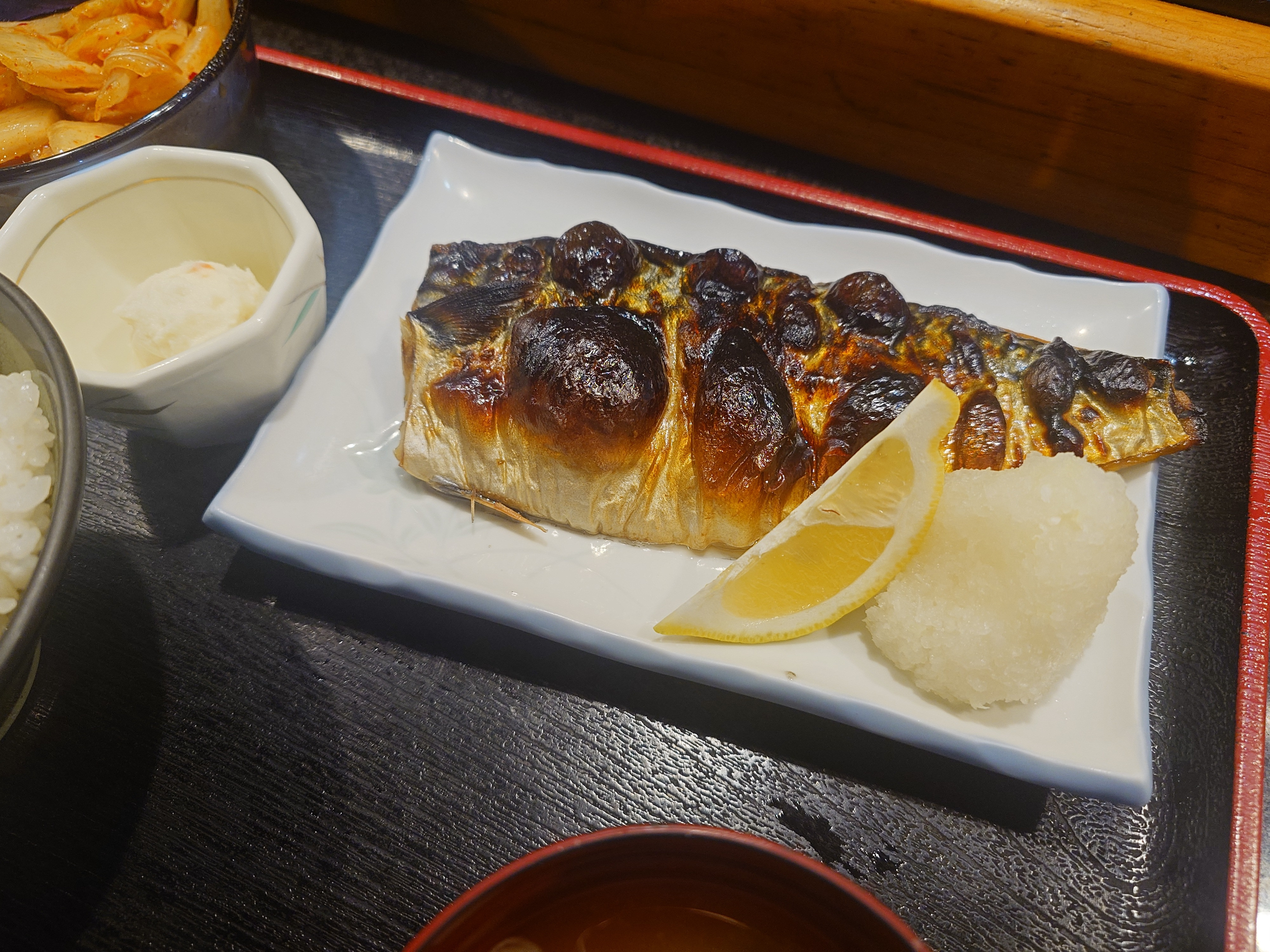本日の焼き魚定食