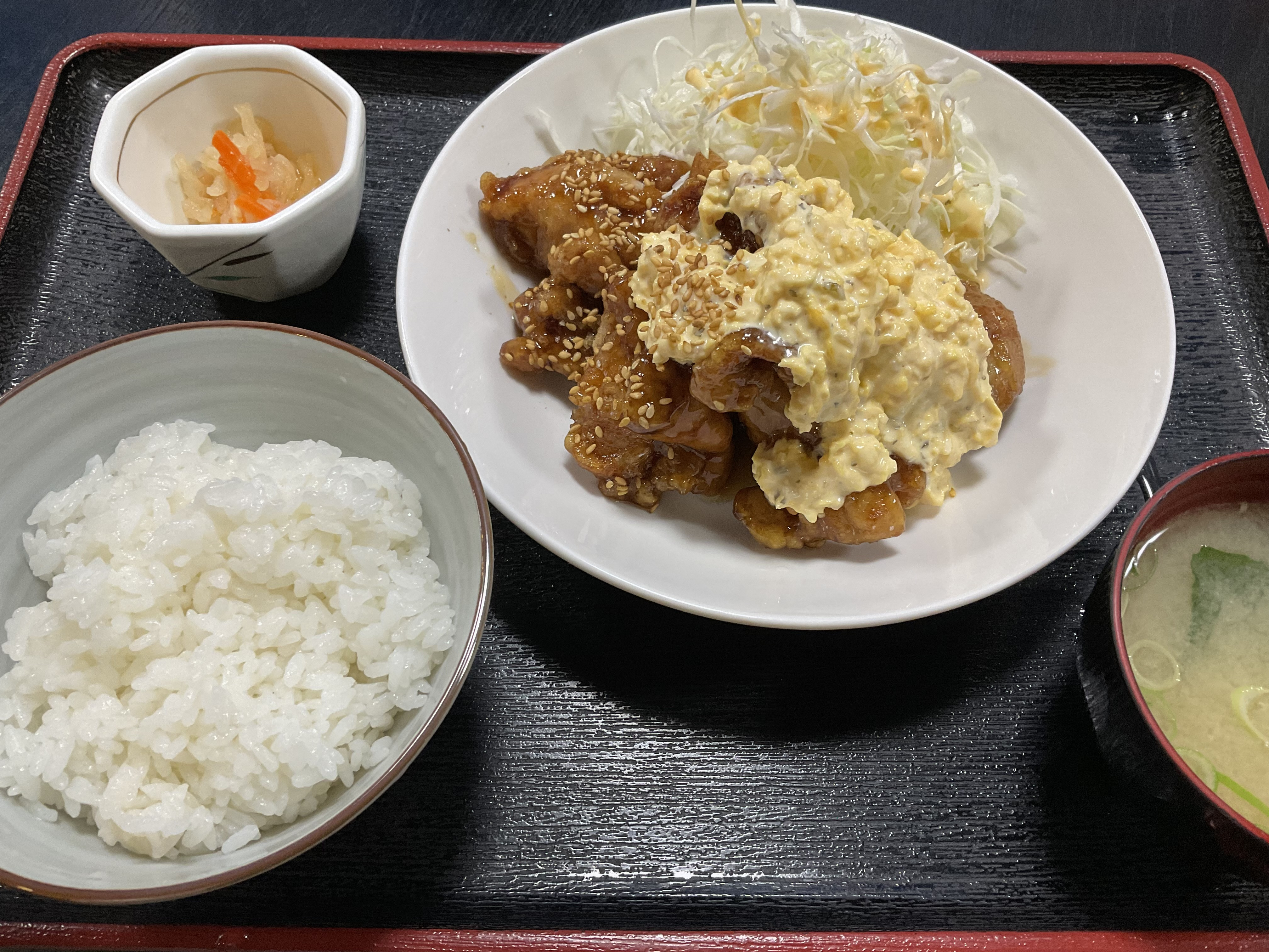 特製タルタルと鶏南蛮定食