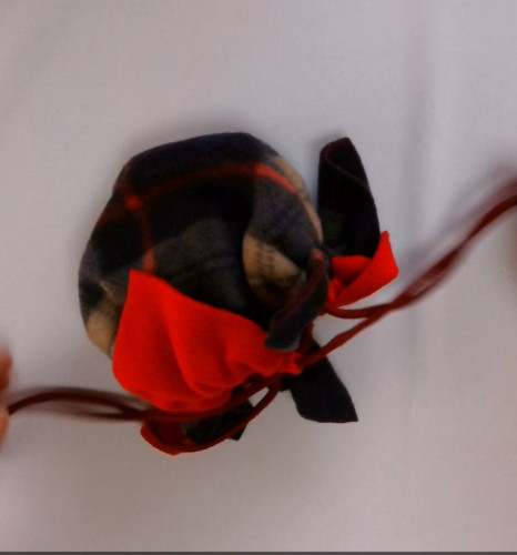 即席巾着ポーチ