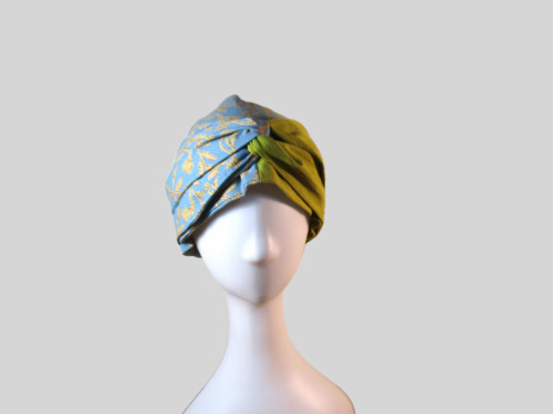 ヘッドバンド付きキャップ　エカテリーナ　グリーン