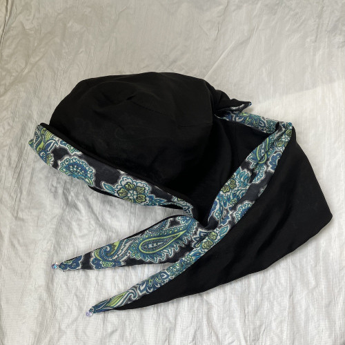 Paisley Turtle Turban sideB