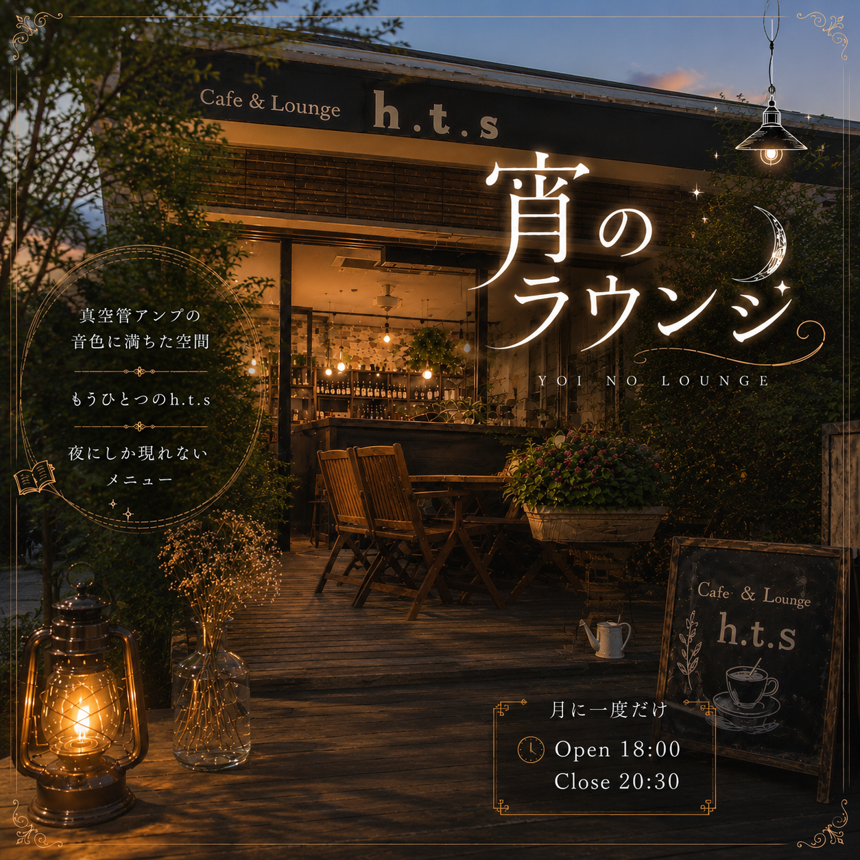 宵のラウンジについて