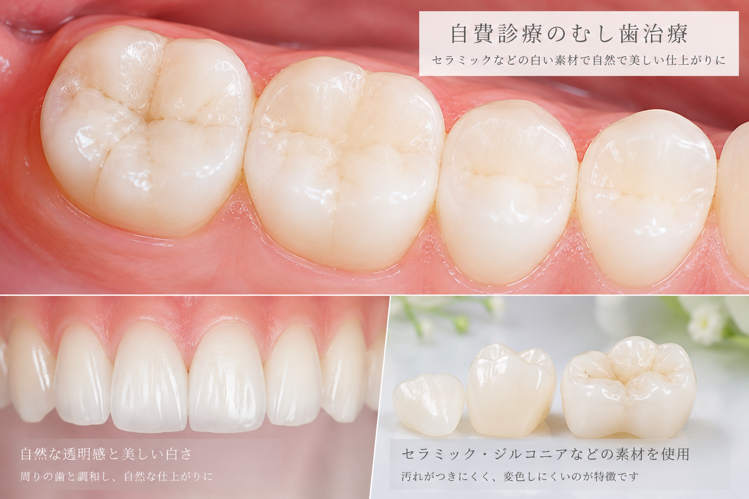 自費診療のむし歯治療