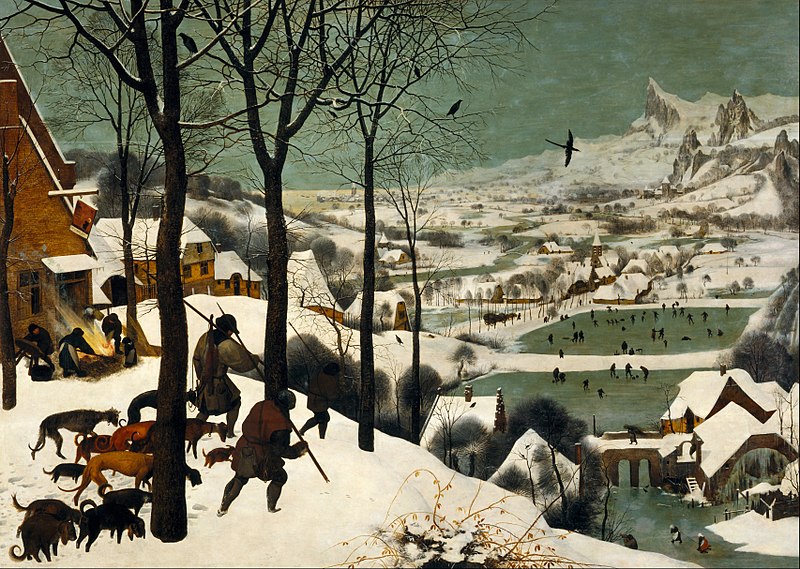 034-雪中の狩人（1565年制作）