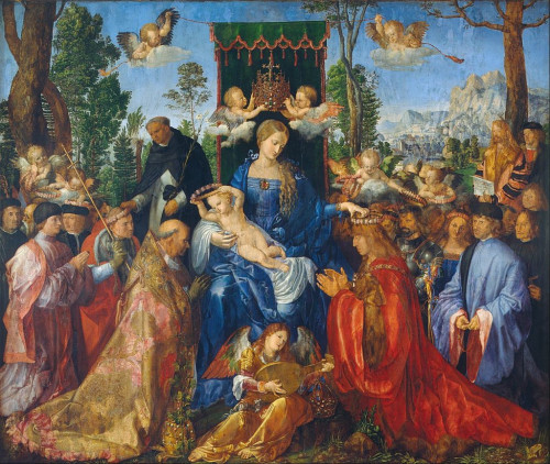 062-薔薇冠の祝祭（1506年制作） 