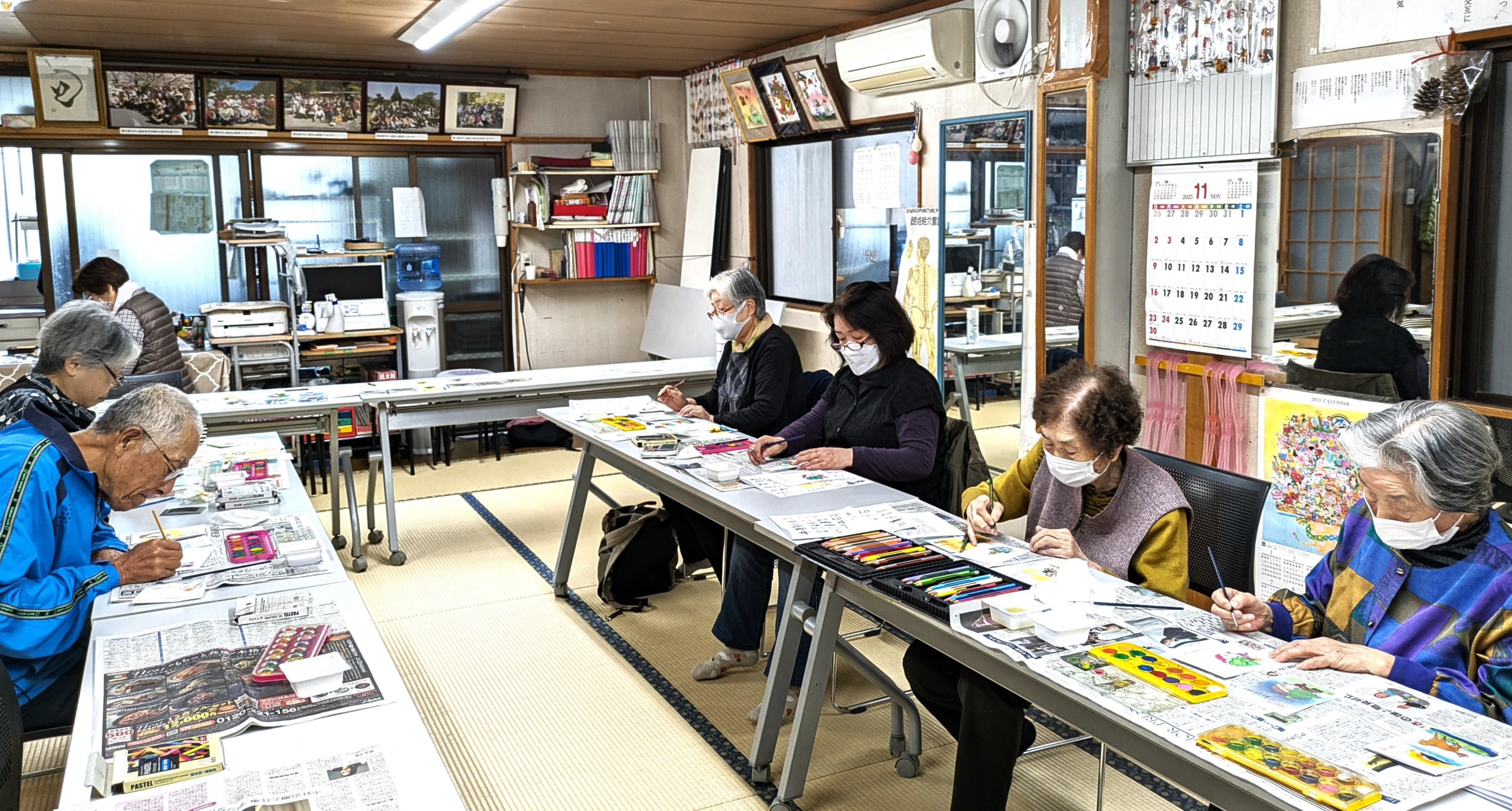 まなびおおさか令和七年度　会員のまなびご紹介10　　　　　　　　　　　大野美代さんは、門真市街角デイハウス「サロン遊友」で大活躍!!!