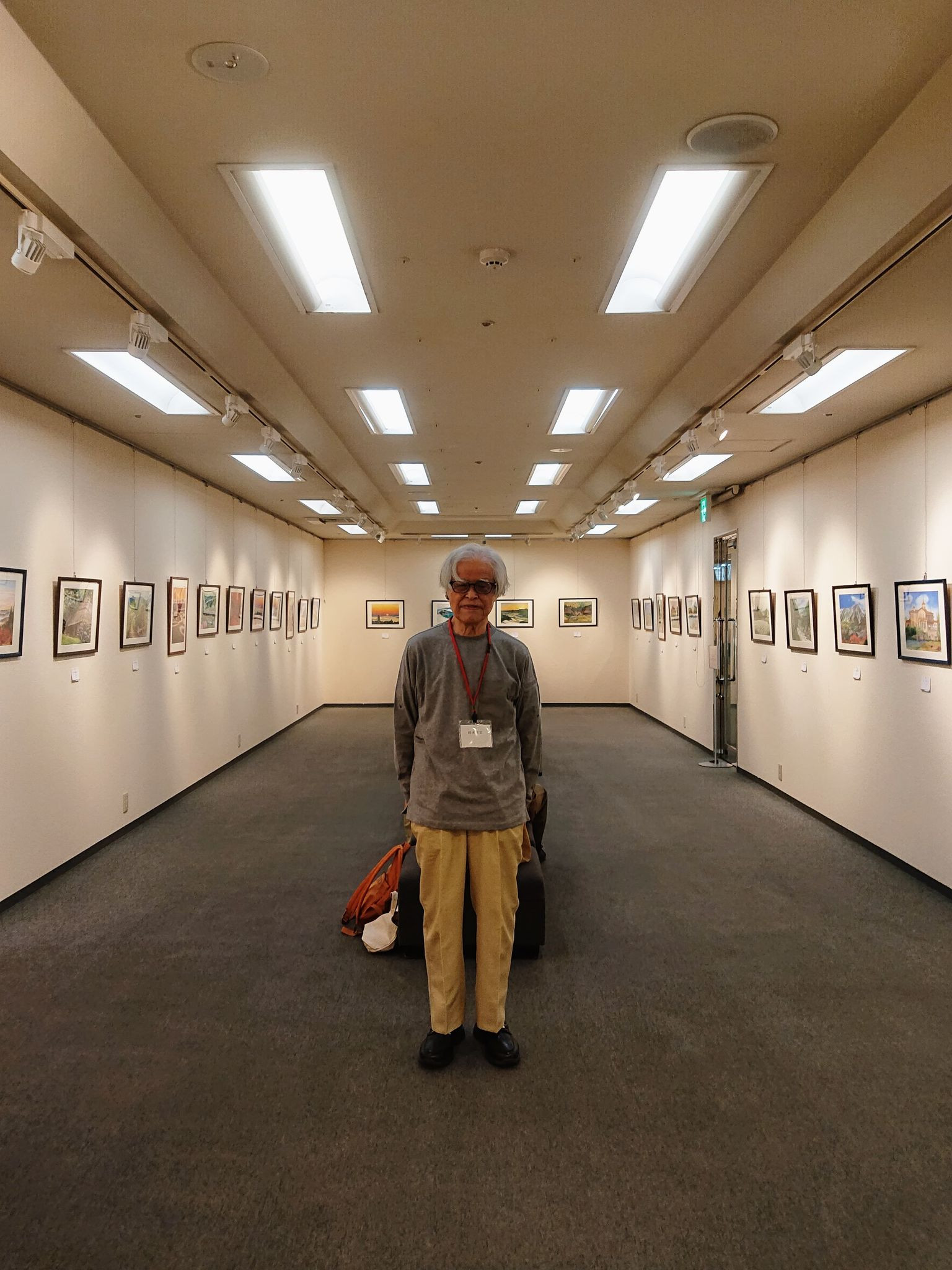 令和八年度会員の活動紹介2　 　鈴木さんは、”あとりえいま～じゅ絵画教室　茨木展“に  出展されます。