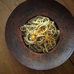 冷製カルボナーラ蕎麦