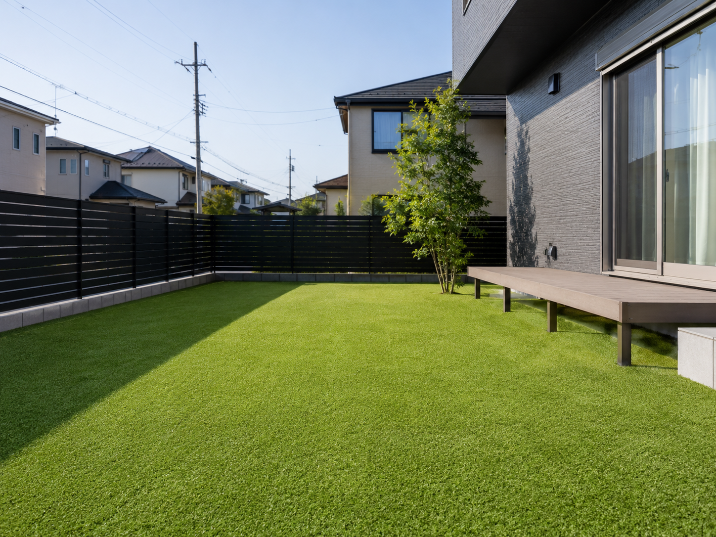 一宮市 人工芝施工 庭リフォーム