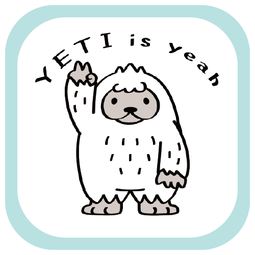 CT104 YETI is yeah SUZURI リンク