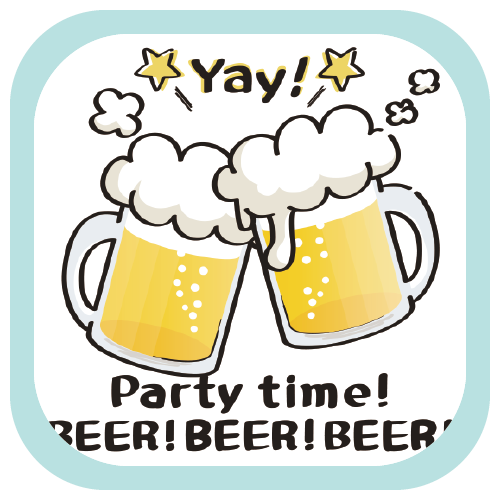 CT125 BEERBEERBEER BEER beer 生ビール ビール アルコール 花見 宴会 BBQ SUZURI リンク