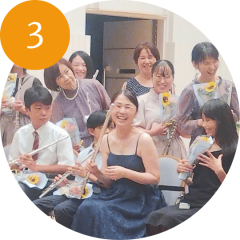 仲間ができる｜むらたフルート教室