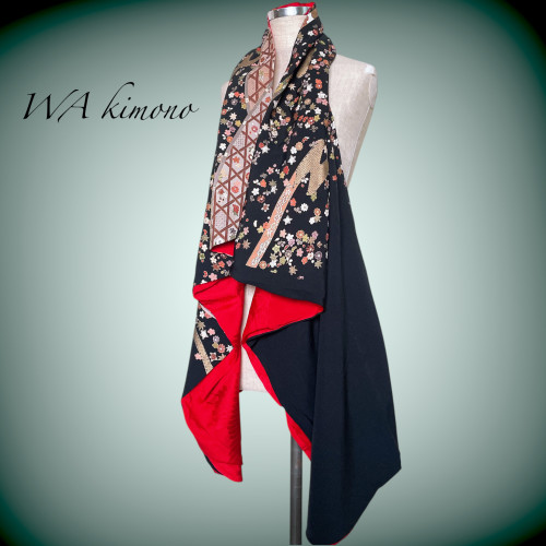 留袖スクエアジレ