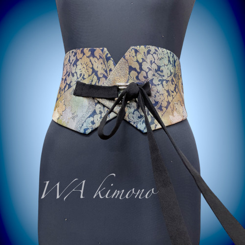 煌めきブルーサッシュベルト