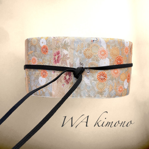 金刺繍 サッシュベルト