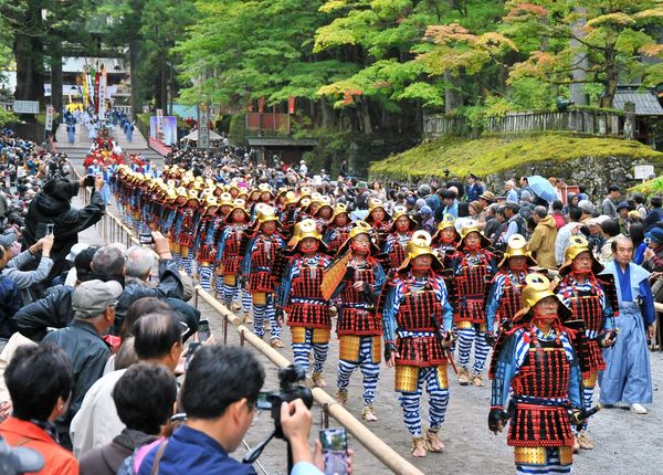 5月18日！日光東照宮春季例大祭『千人武者行列』