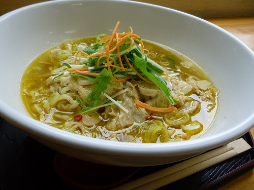 ゆばチーノらーめんAglio Orio Peperoncino