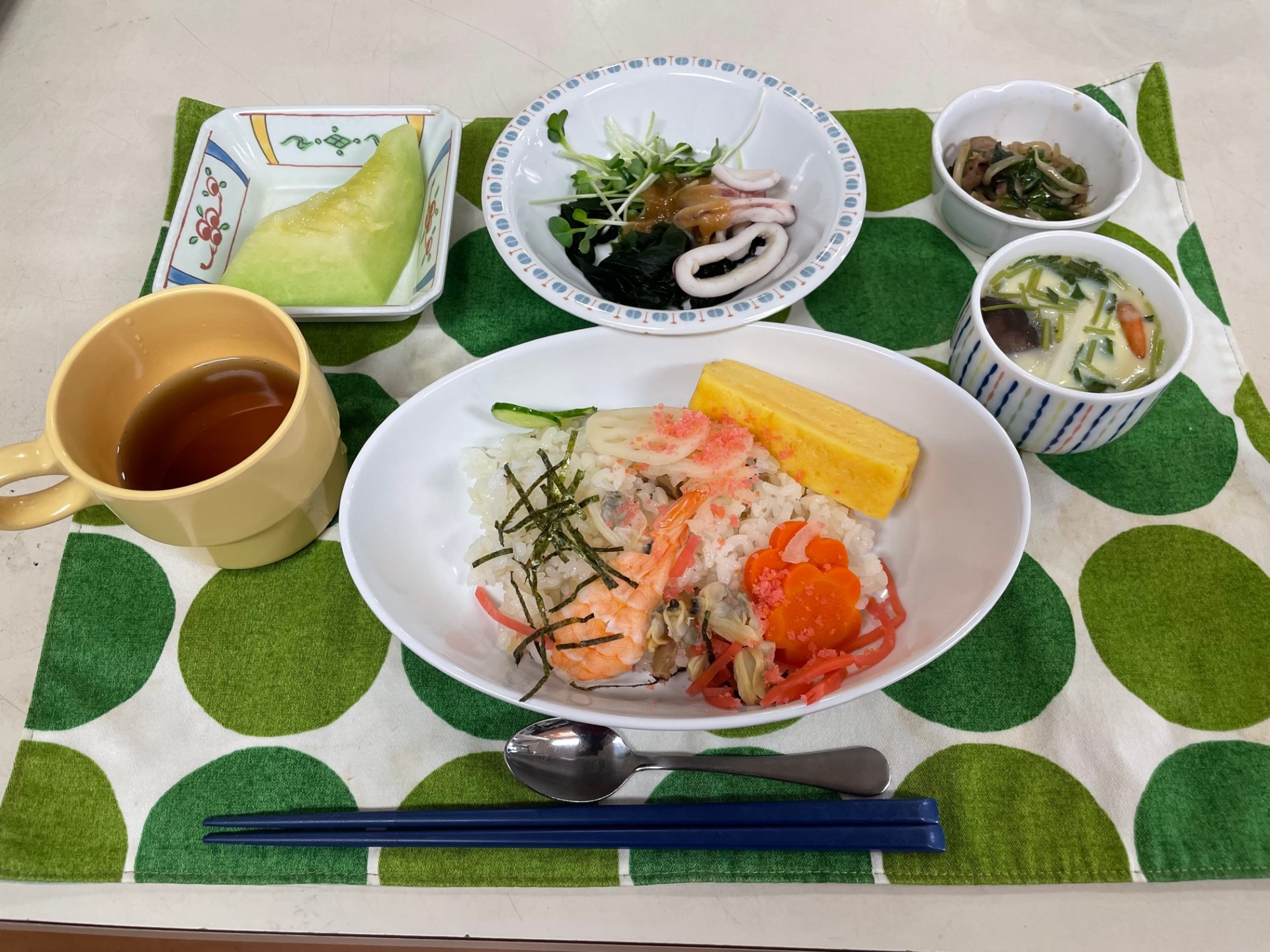 8月8日の給食