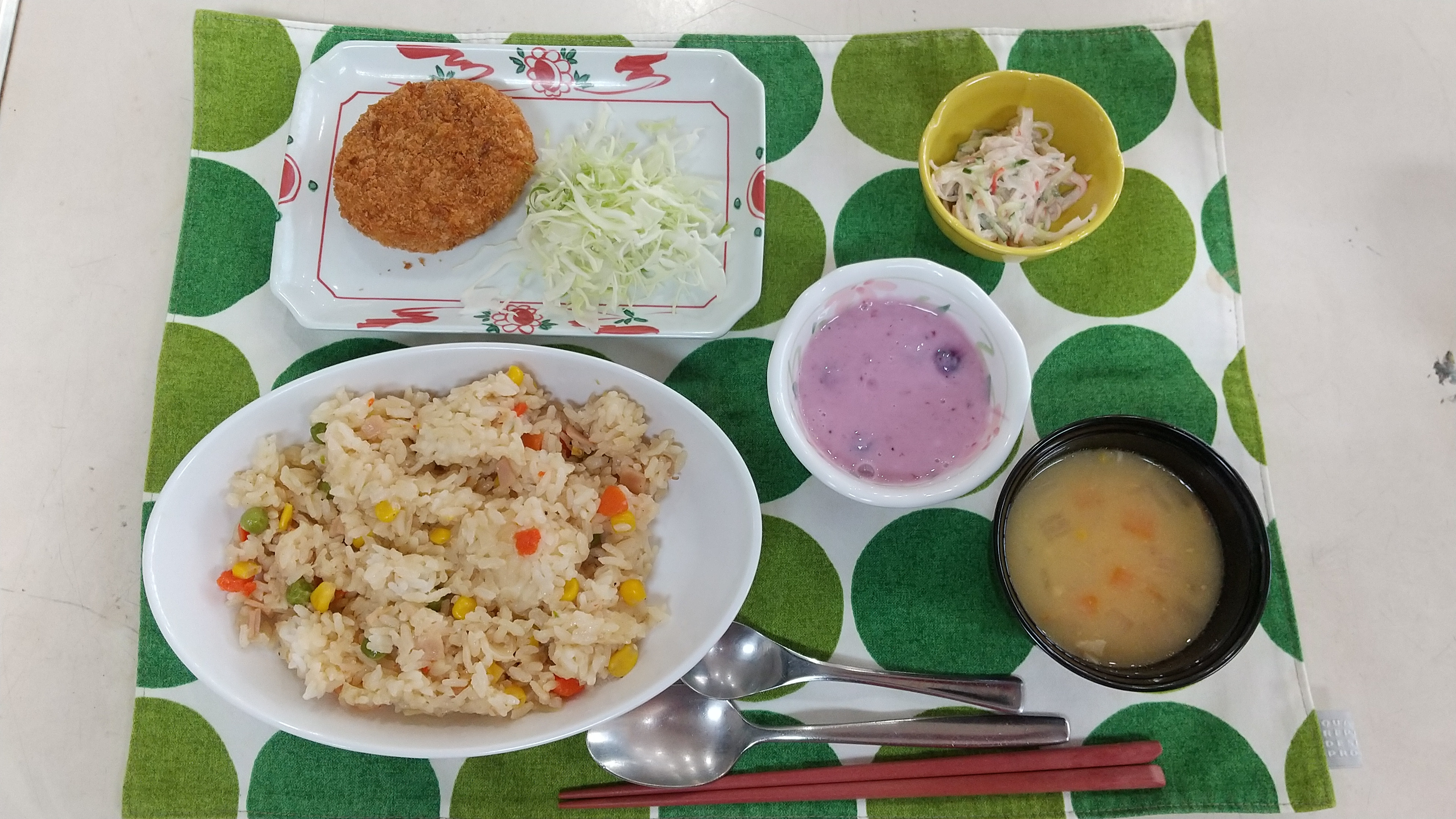 12月22日の給食