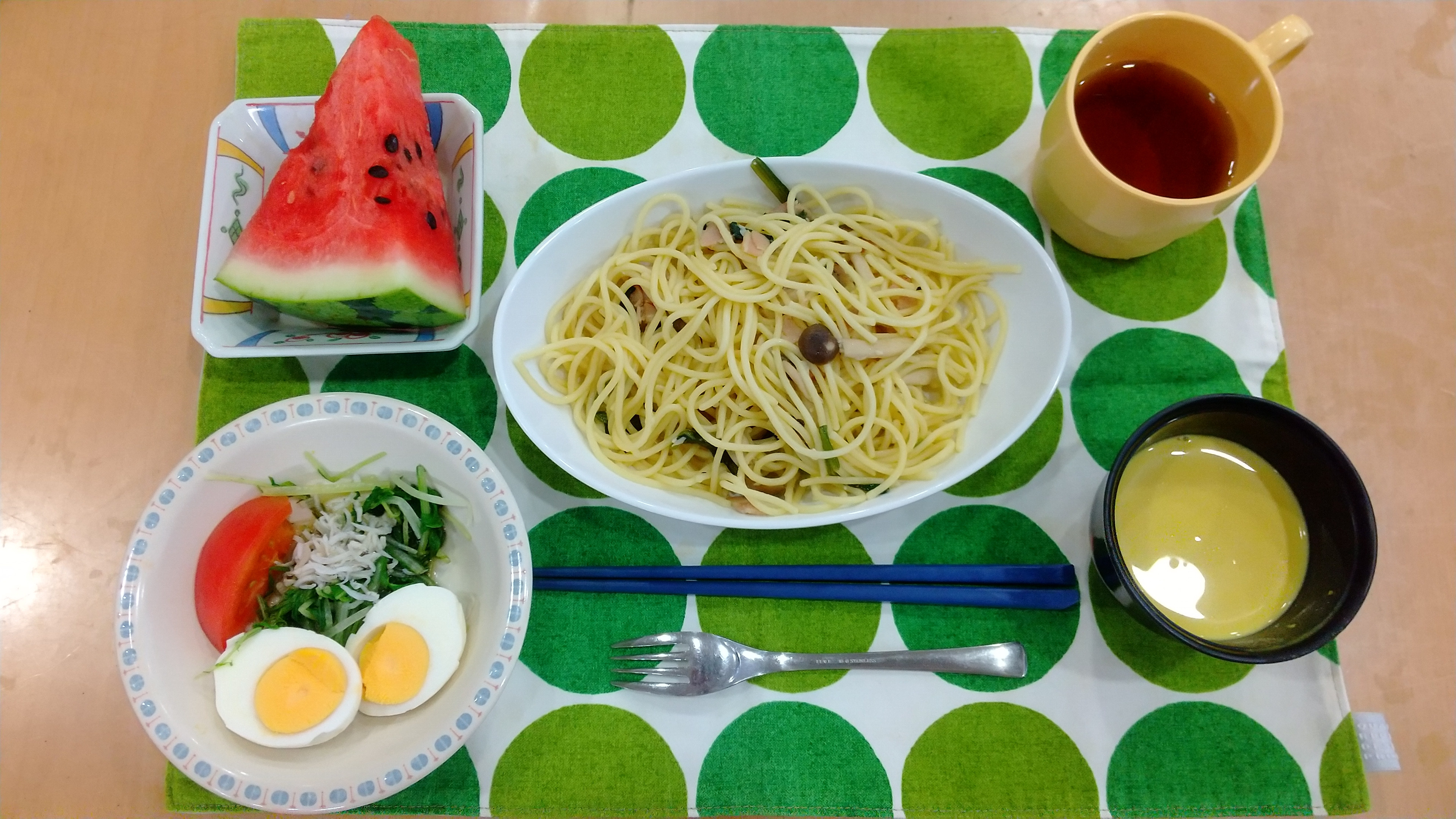 7月29日の昼食
