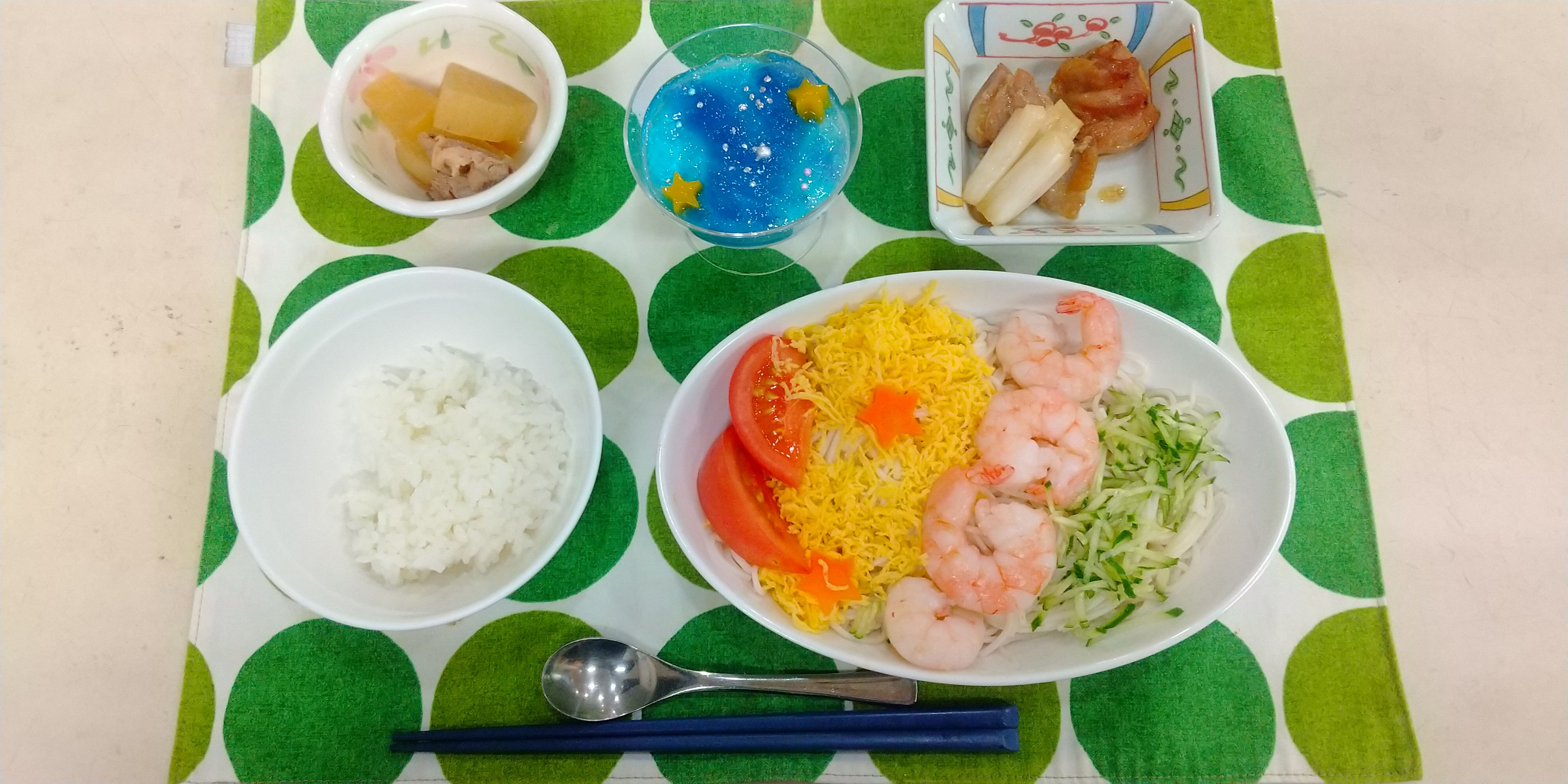 7月7日の給食