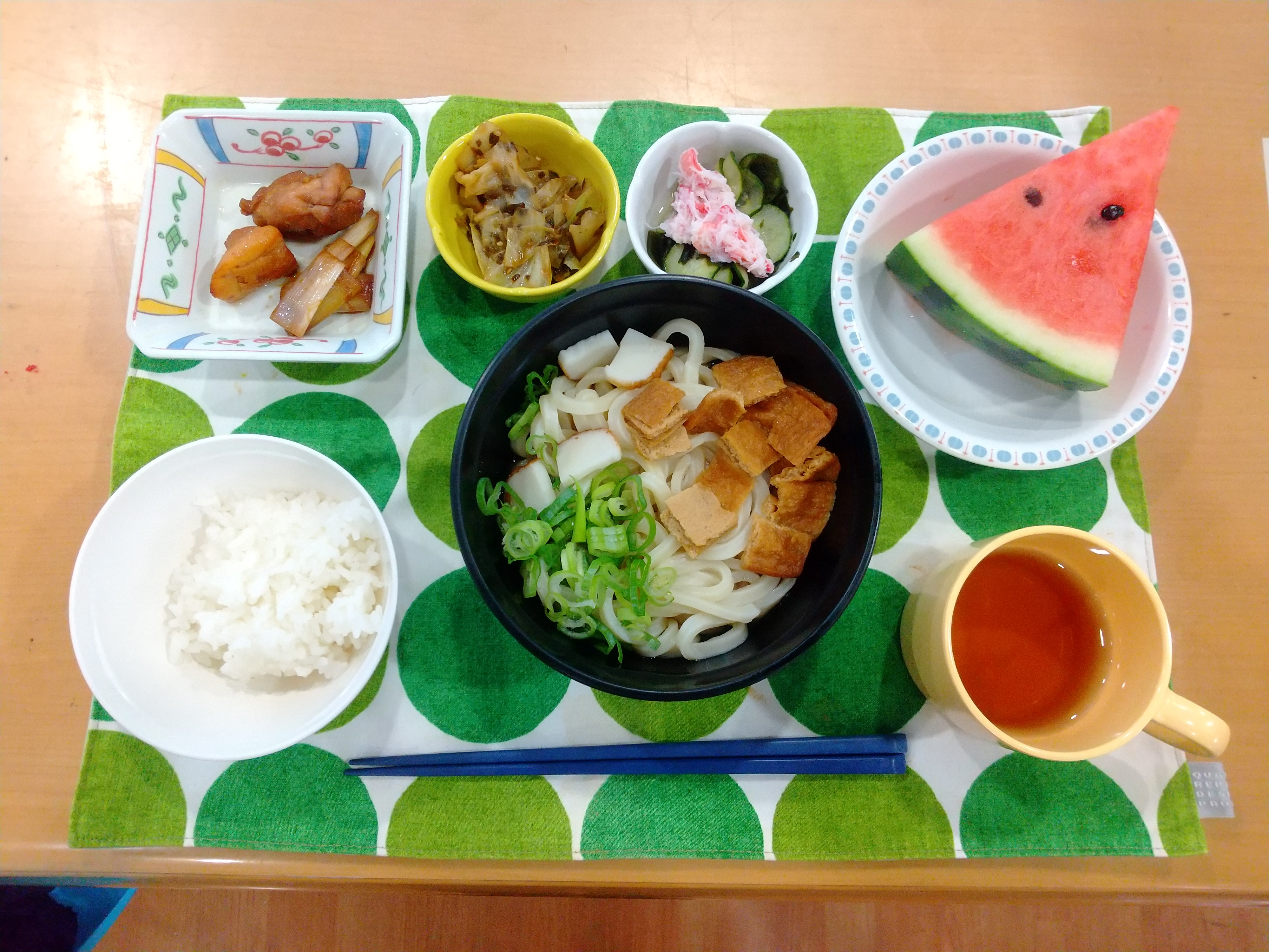8月8日の昼食