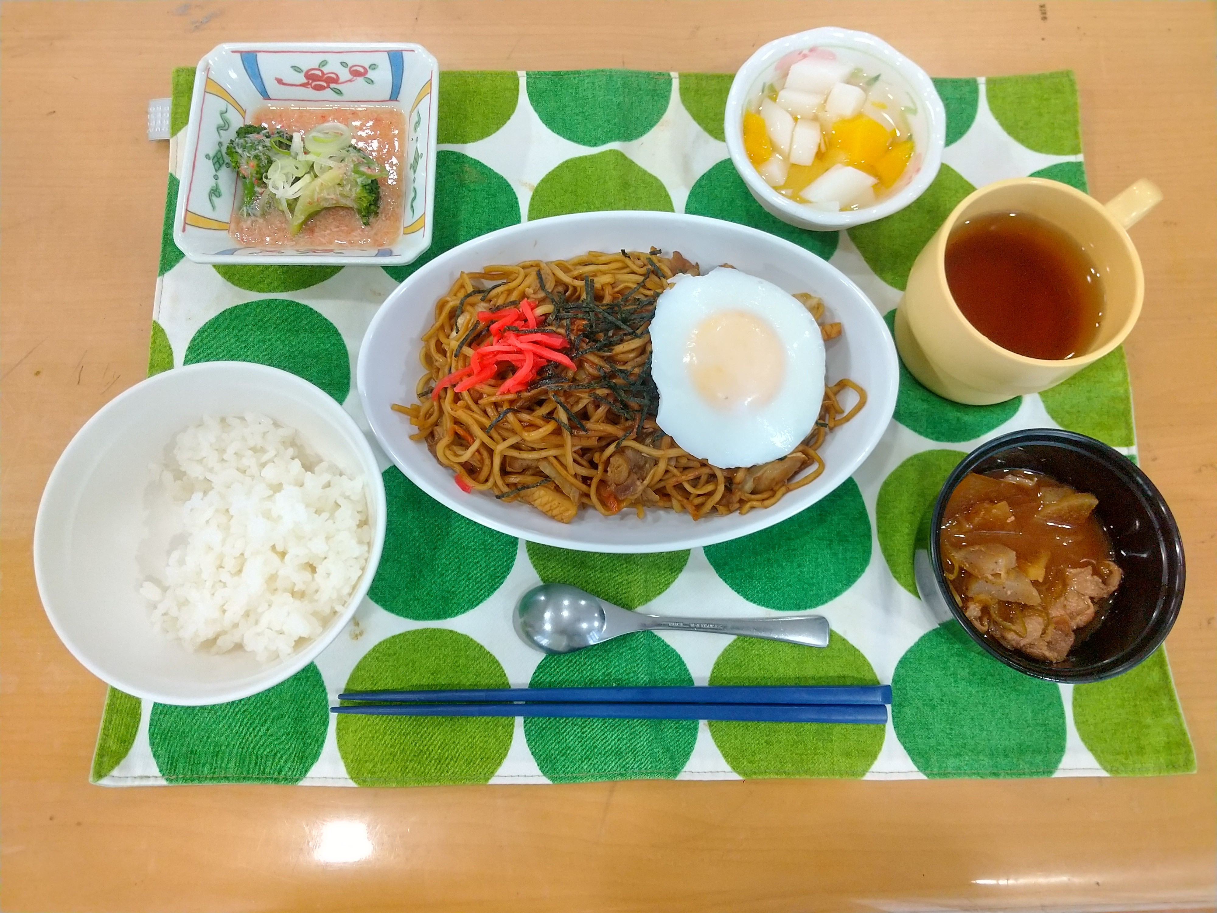 8月15日の昼食