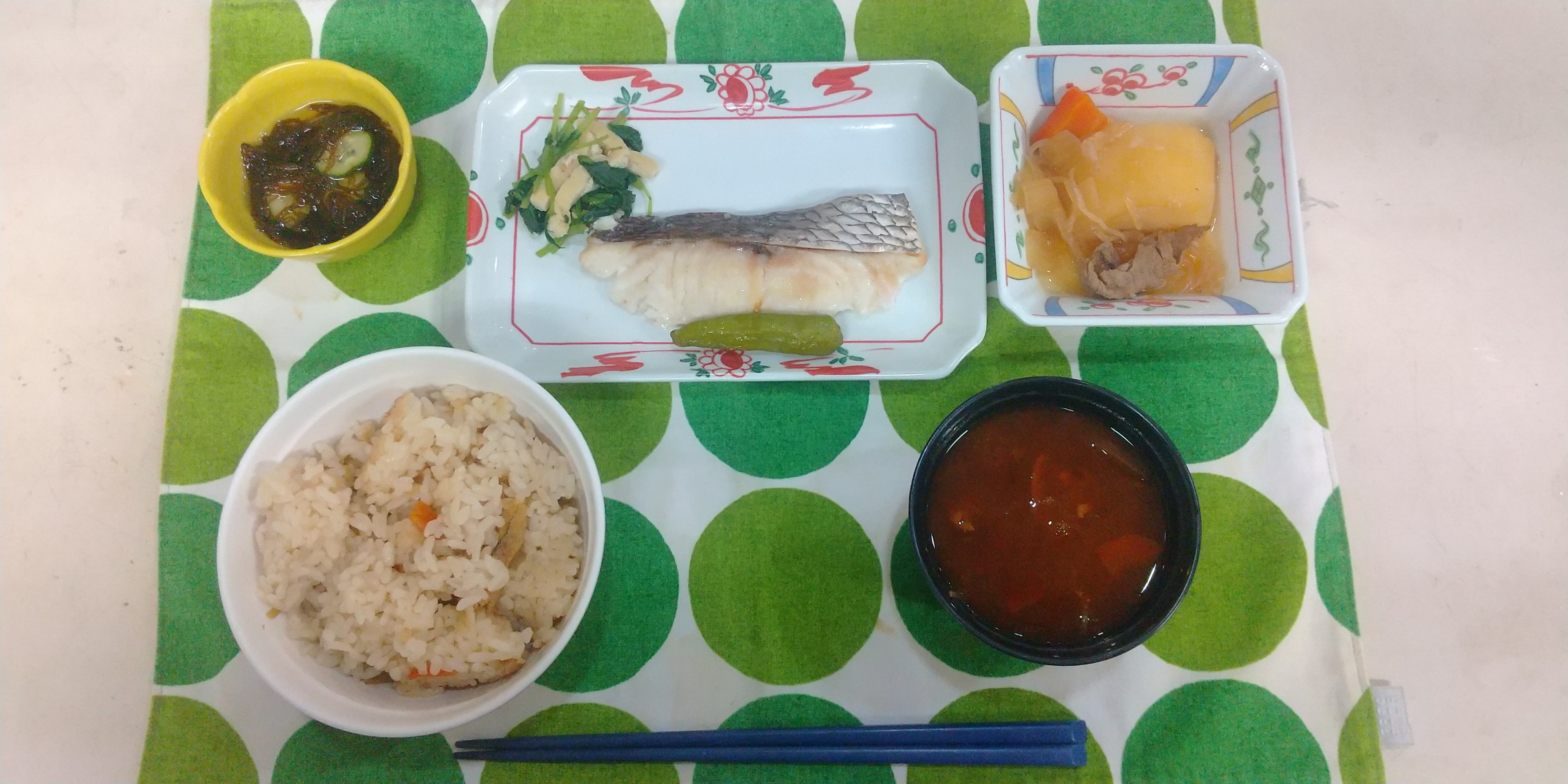 9月1日の給食