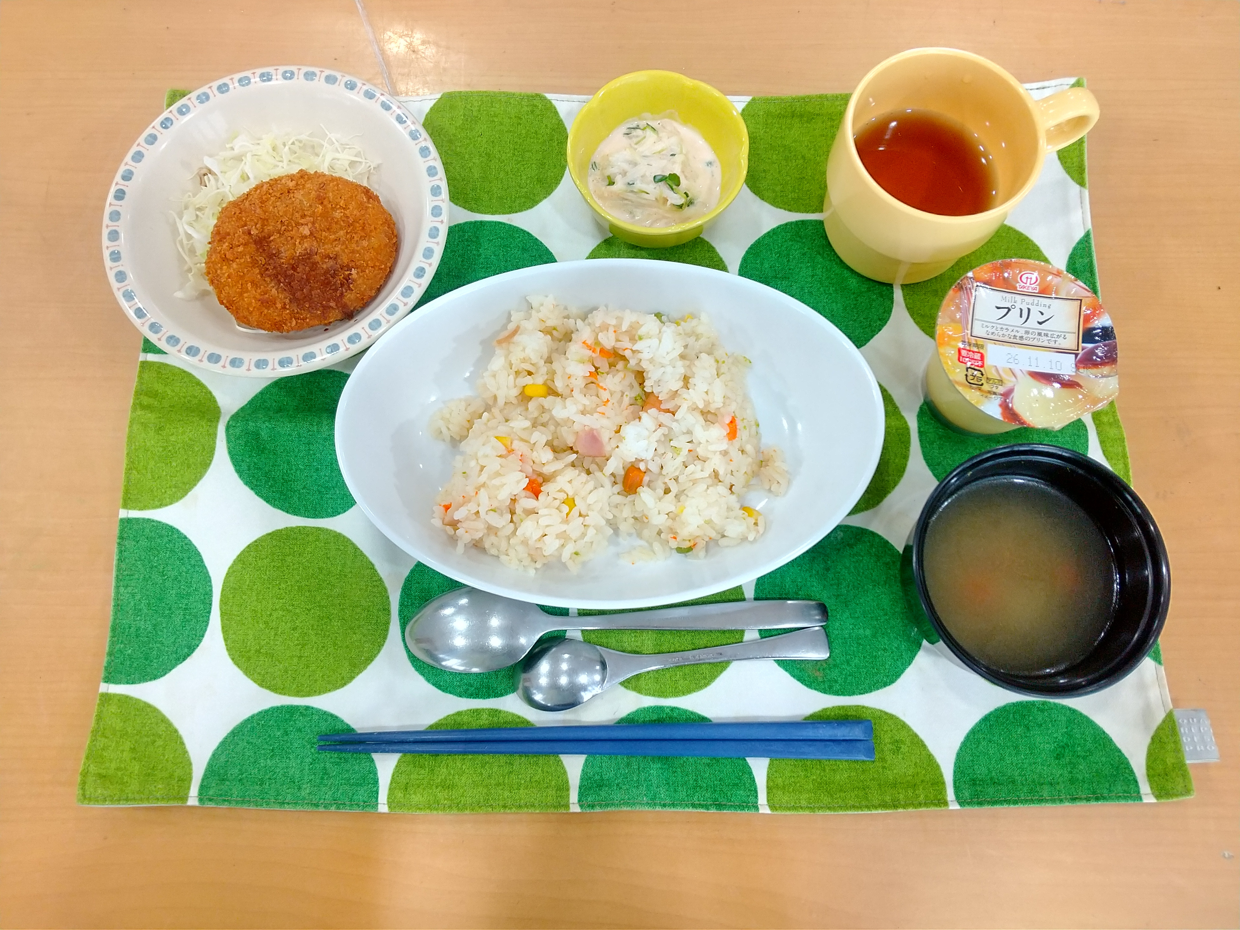10月3日の昼食