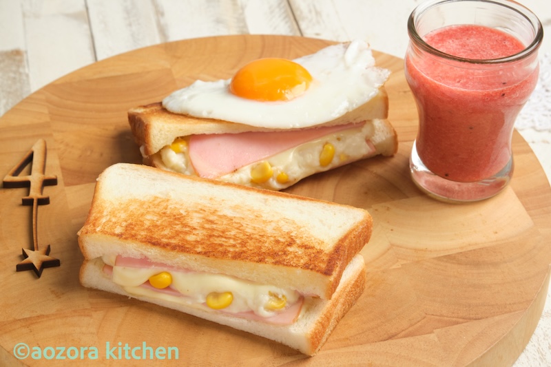 クロックムッシュ ・ミックスジュース ・クロックマダム