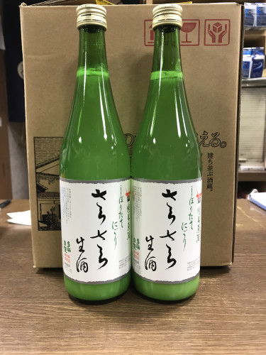 多満自慢　さらさらにごり純米生酒　入荷しております。