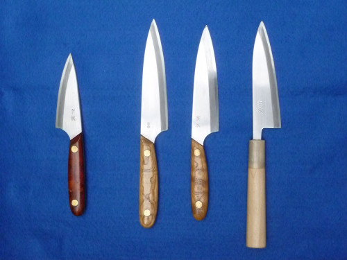 小出刃 アジ切り包丁 八重樫打刃物製作所