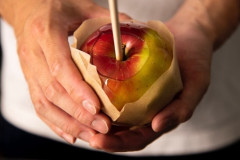 契約農家の青森りんご飴