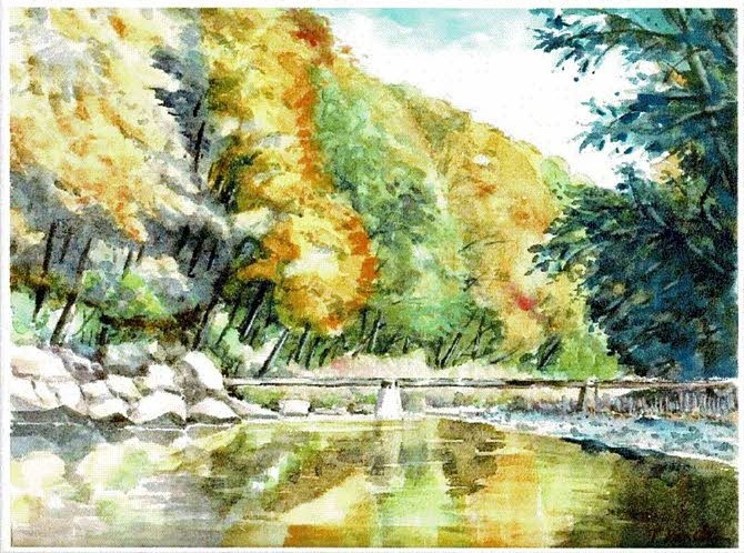 神田昭夫・水彩画展