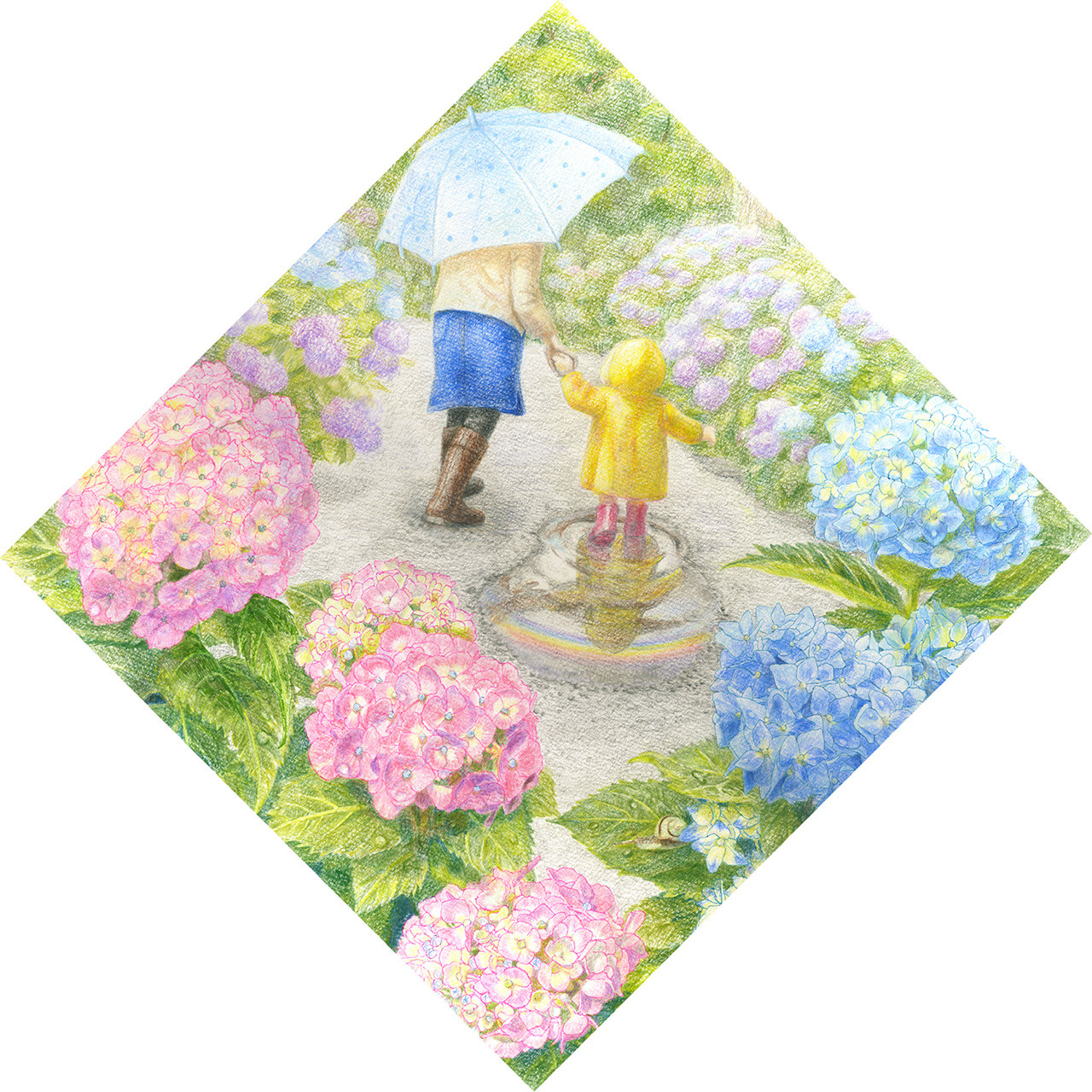 恵みの雨　展
