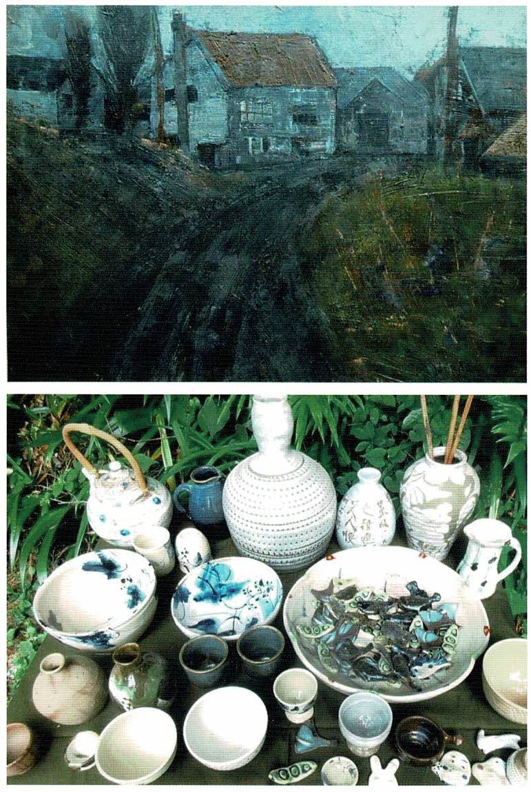 平川清一・絵とやきもの展