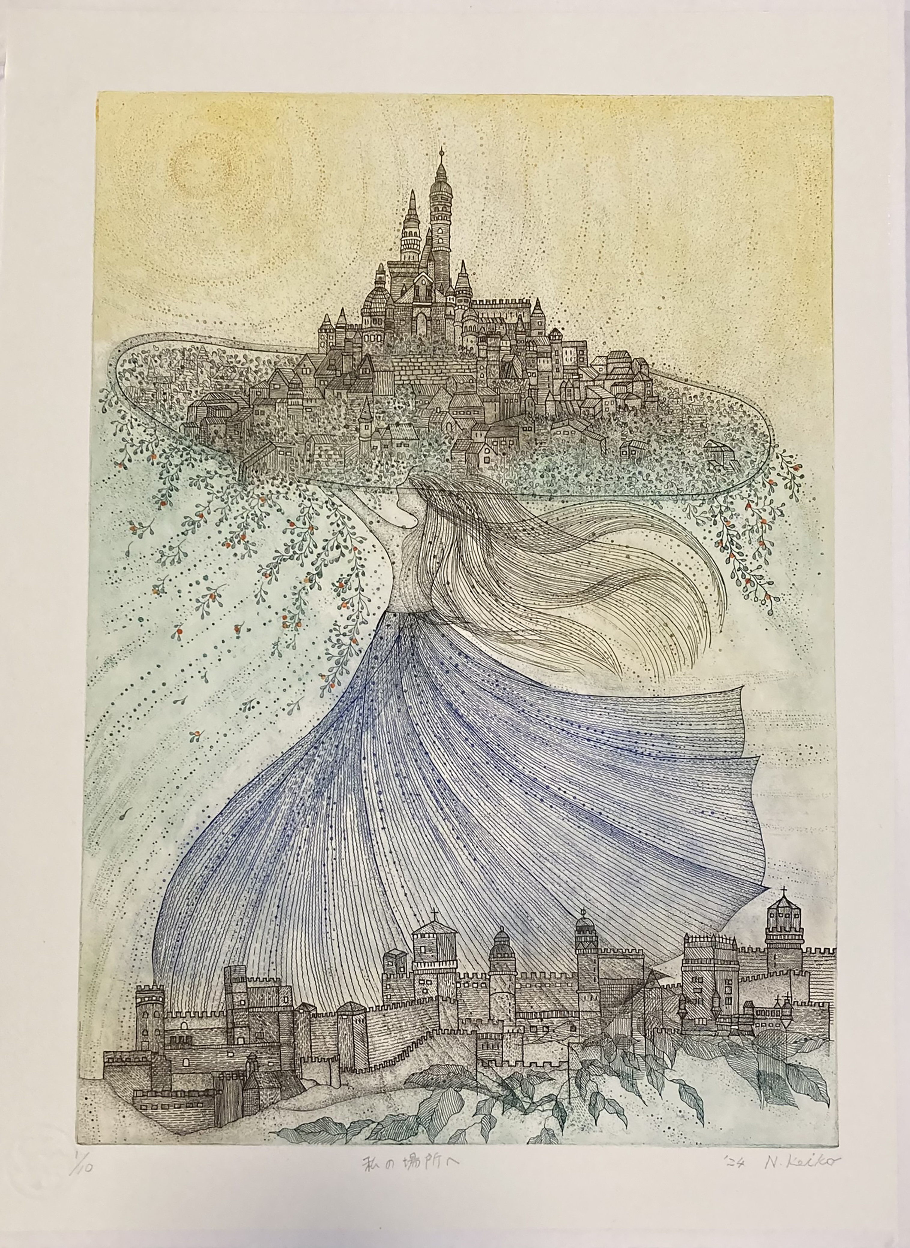 時を刻むー銅版画三人展