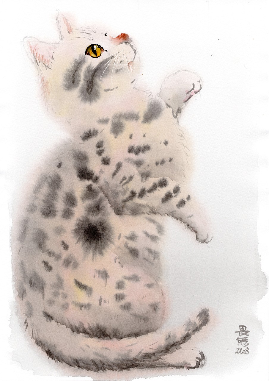 まぜない画家　霧筆畏無展