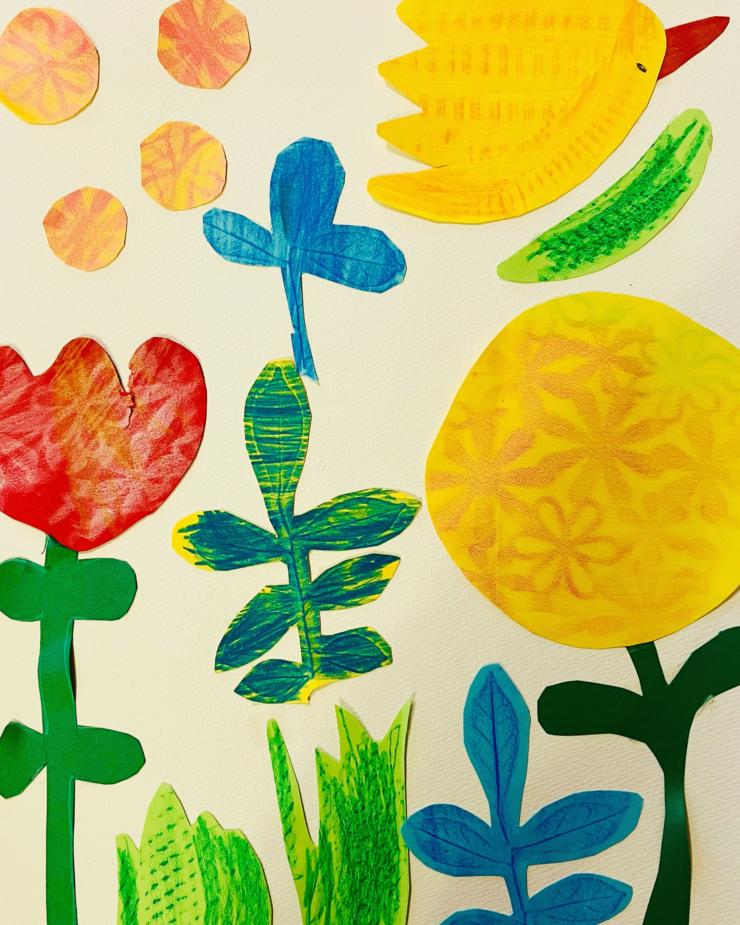 春のコラージュ