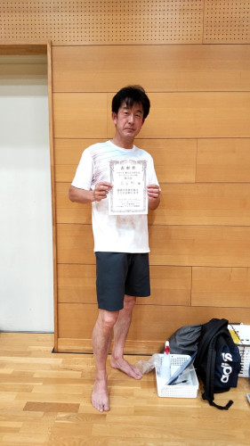 2022.5.15(日)第204回大会 オープンシングルス戦　第3位　広谷さん