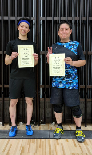 2025.6.7(土)第496回大会《初級SS》ダブルス戦  優勝 脊黒さん・大竹さんペア